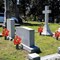 Cemetery Vases with Foam, Plastic Flower Holder with Spikes Gravestone Headstone Flower Vase for Artificial Flowers, Grave Cemetery Decoration (Set of 8, Black), Flowers not Included